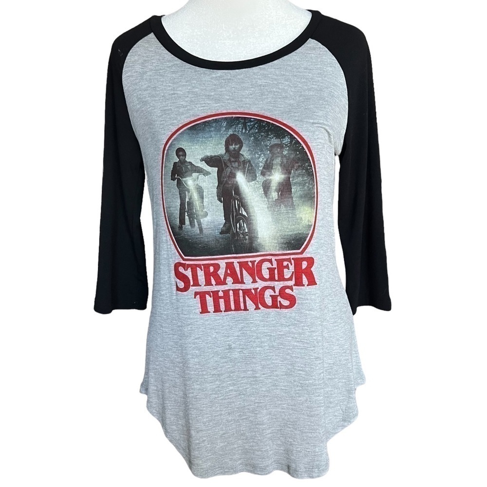 NETFLIX Stranger Things Baseball Tee - Picture 3 of 5
